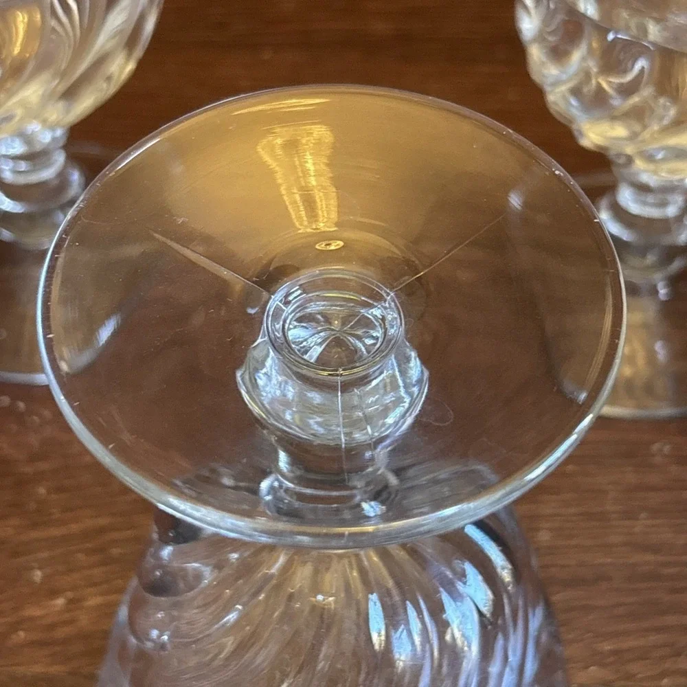 Fostoria, Colony Pattern‎ -Footed Wine, , Set of 4